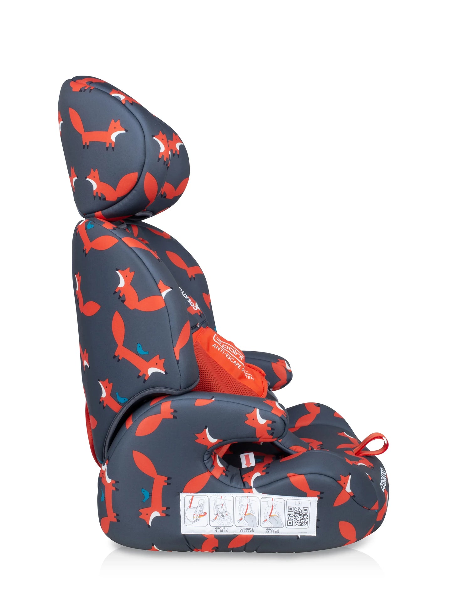Cosatto Zoomi 123 Car seat - Charcoal Mister Fox General Cosatto
