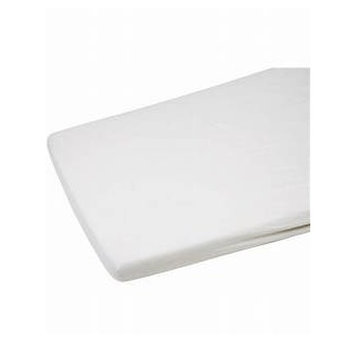 Cot Bed Flannelette Sheet 2pk White General Junior Joy