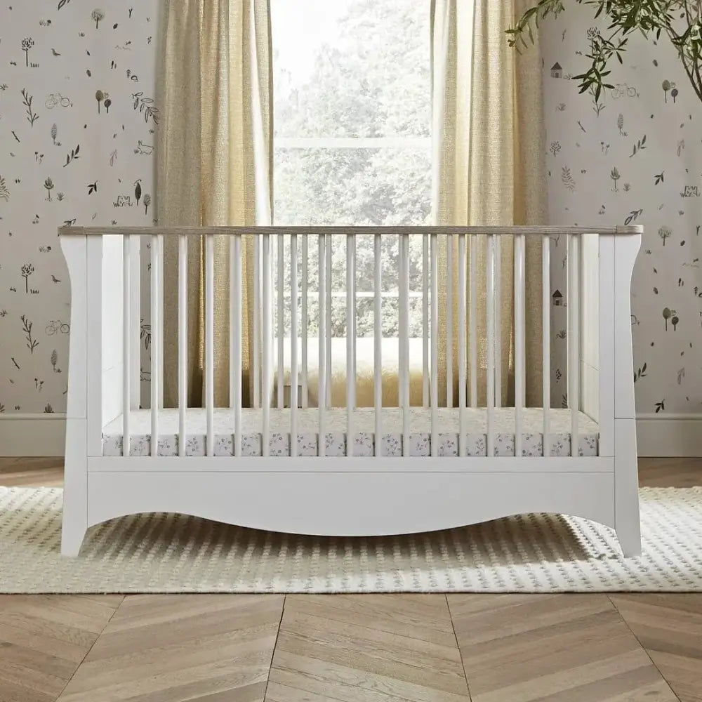 Cuddle Co Clara 3 piece Nursery Furniture Set in White Ash General Cuddle Co