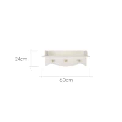 Cuddle Co Clara Nursery Shelf - White General Cuddle Co