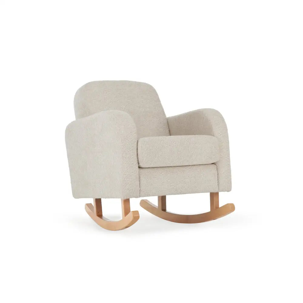 Cuddle Co Etta Nursing Chair - Boucle Mushroom General Cuddle Co