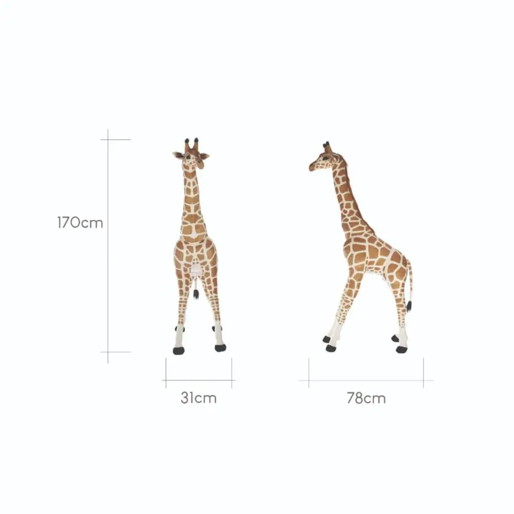 Cuddle Co Tall Standing Giraffe Stuffed Animal 170cm General Cuddle Co