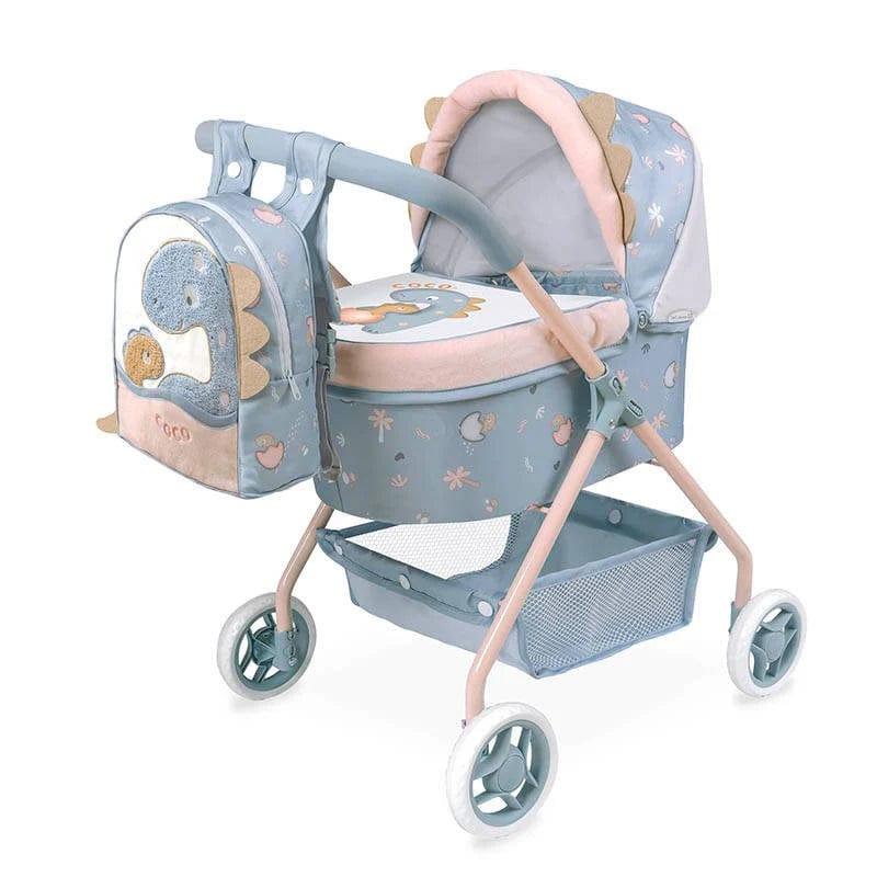 Dolls Pram Dinosaur My First Pram Baby Boutique UK