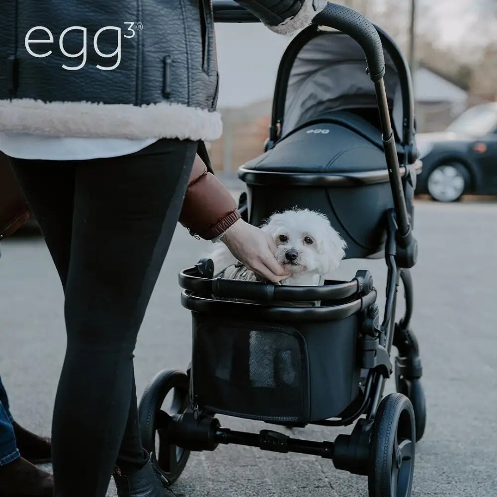 stroller attachment for dog Egg 3 Stroller Pet Basket – Baby Boutique UK
