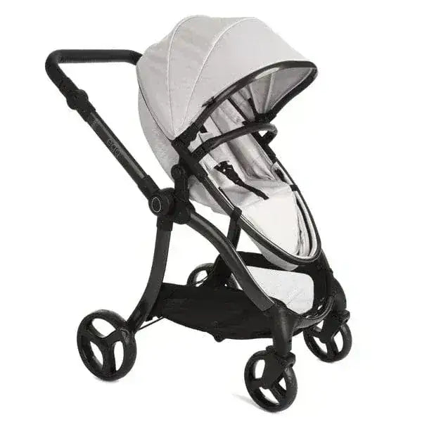 Egg Dolls Pram New 2025 Colour - Houndstooth Silver Roma