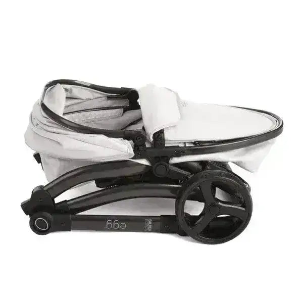 Roma Egg Dolls Pram New 2025 Colour - Houndstooth Silver