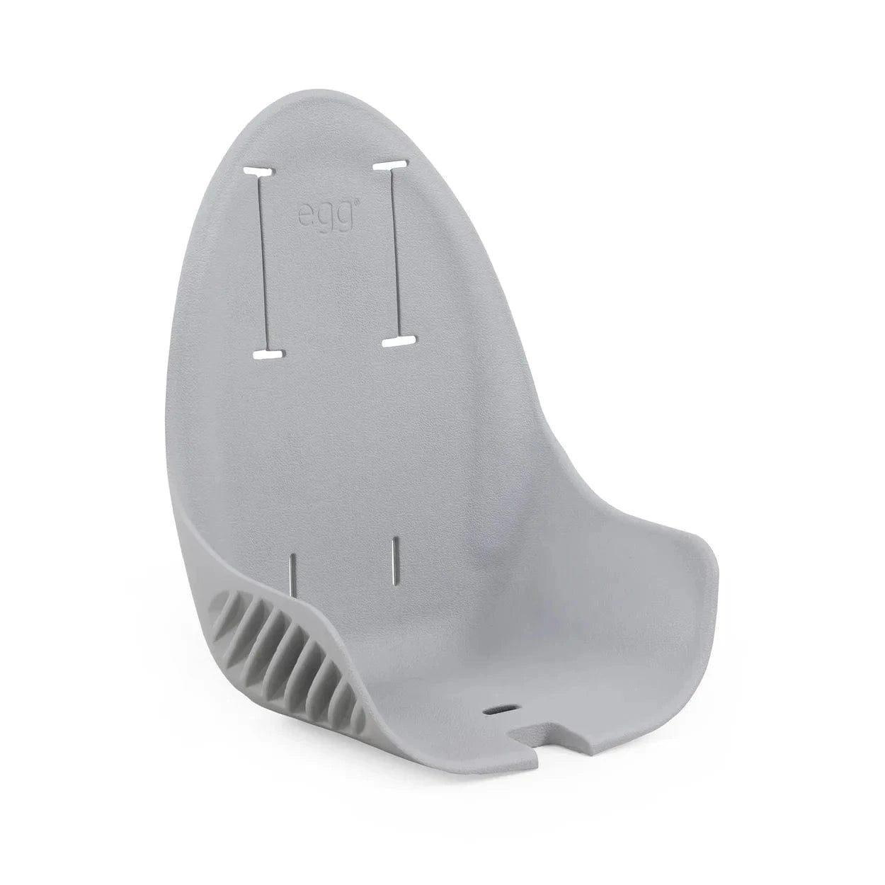 egg® Highchair – Premium 360° Rotating Baby Highchair - White Egg Grey