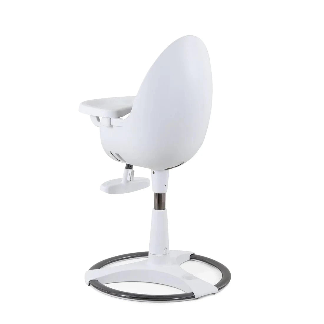 egg® Highchair – Premium 360° Rotating Baby Highchair - White Egg
