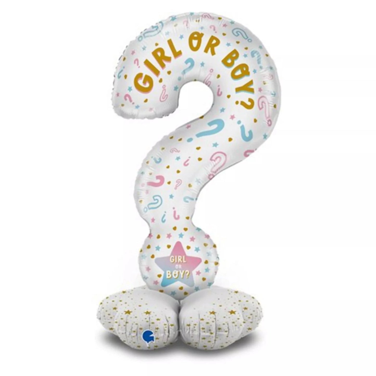 Gender Reveal Giant Question Mark Floor standing Balloon Not specified