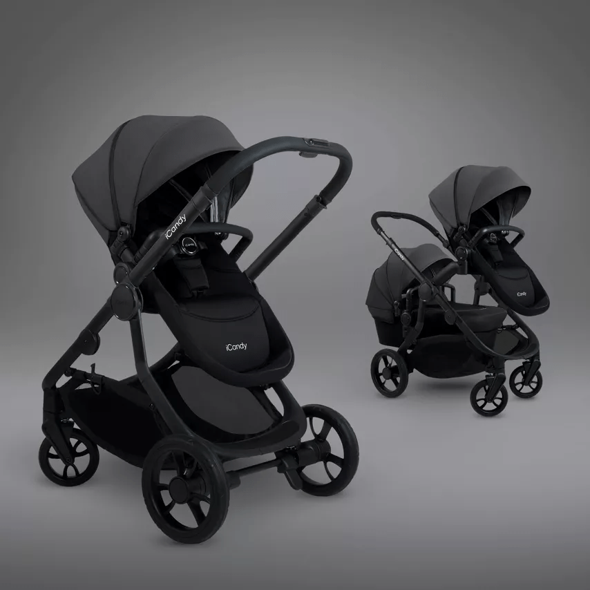 iCandy Orange 4 Single Pushchair Bundle - Fossil iCandy