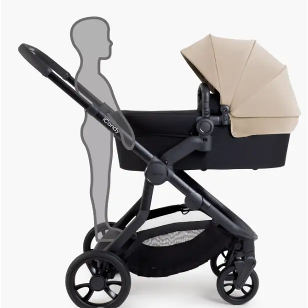 iCandy Orange 4 Single Pushchair Bundle - Latte iCandy