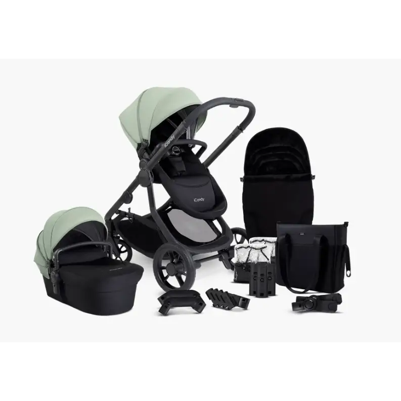 iCandy Orange 4 Single Pushchair Bundle - Pistachio iCandy