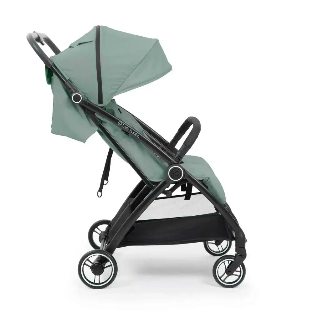 Ickle Bubba Aries Auto Fold Double Stroller – Sage Green