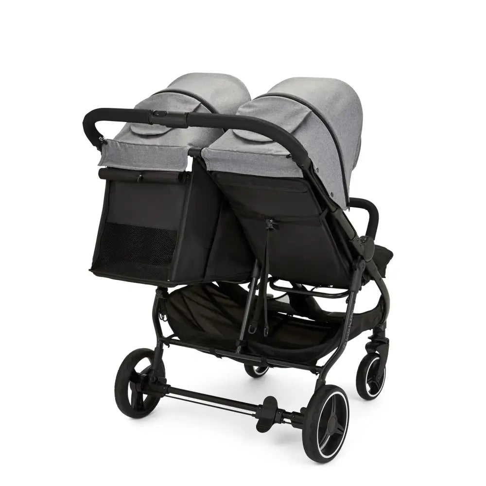 Ickle Bubba Venus Double Stroller - Space Grey