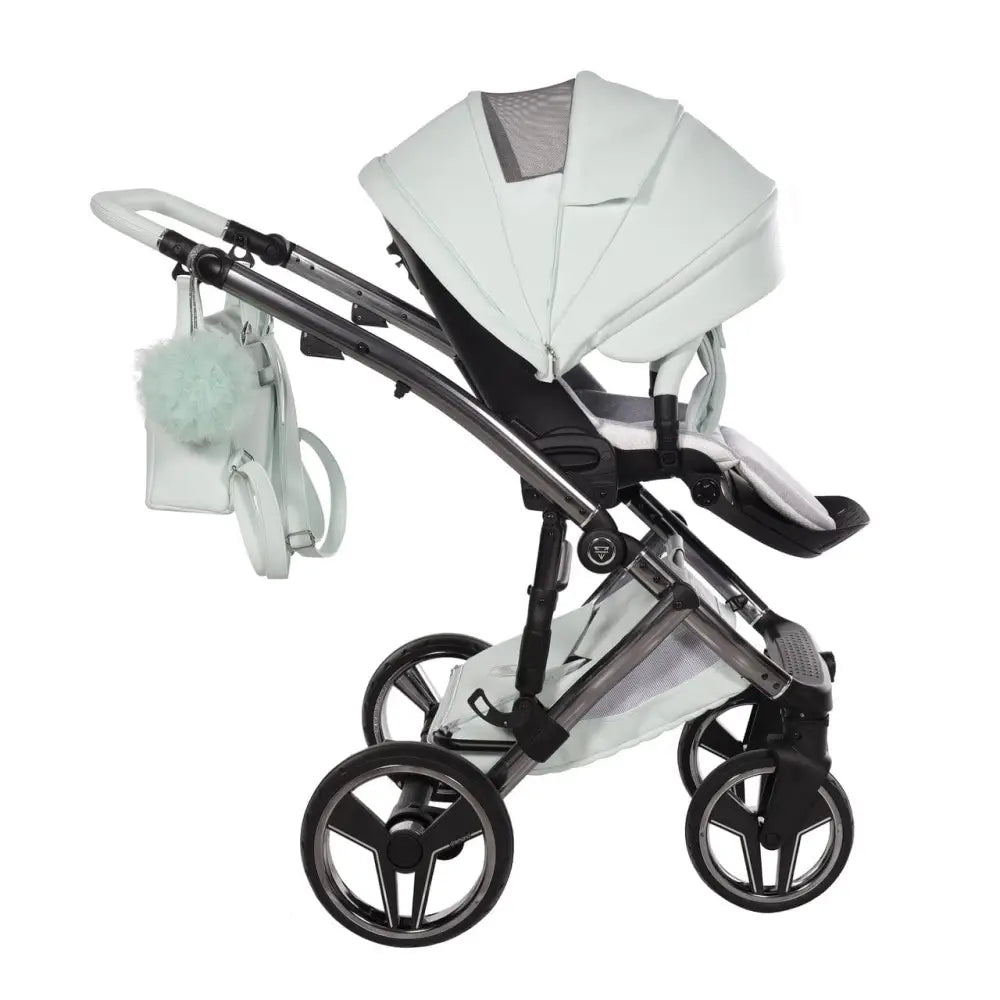 Junama Diamond 2 in 1 Pram - Candy Premium Mint Junama