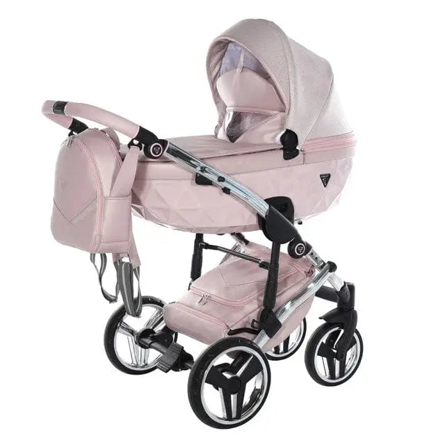 Junama Diamond Dolce 2 in 1 Pram - Pink Junama