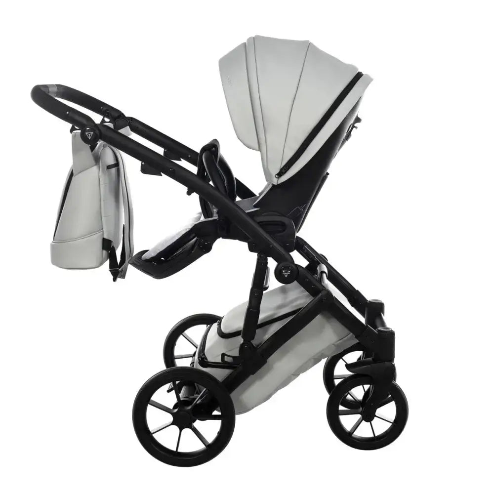 Junama Space Eco Leatherette 3 in 1 Pram - Grey Junama