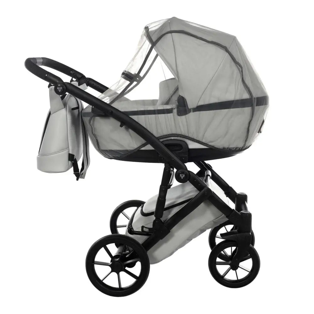 Junama Space Eco Leatherette 4 in 1 Pram with Isofix Base - Grey Junama