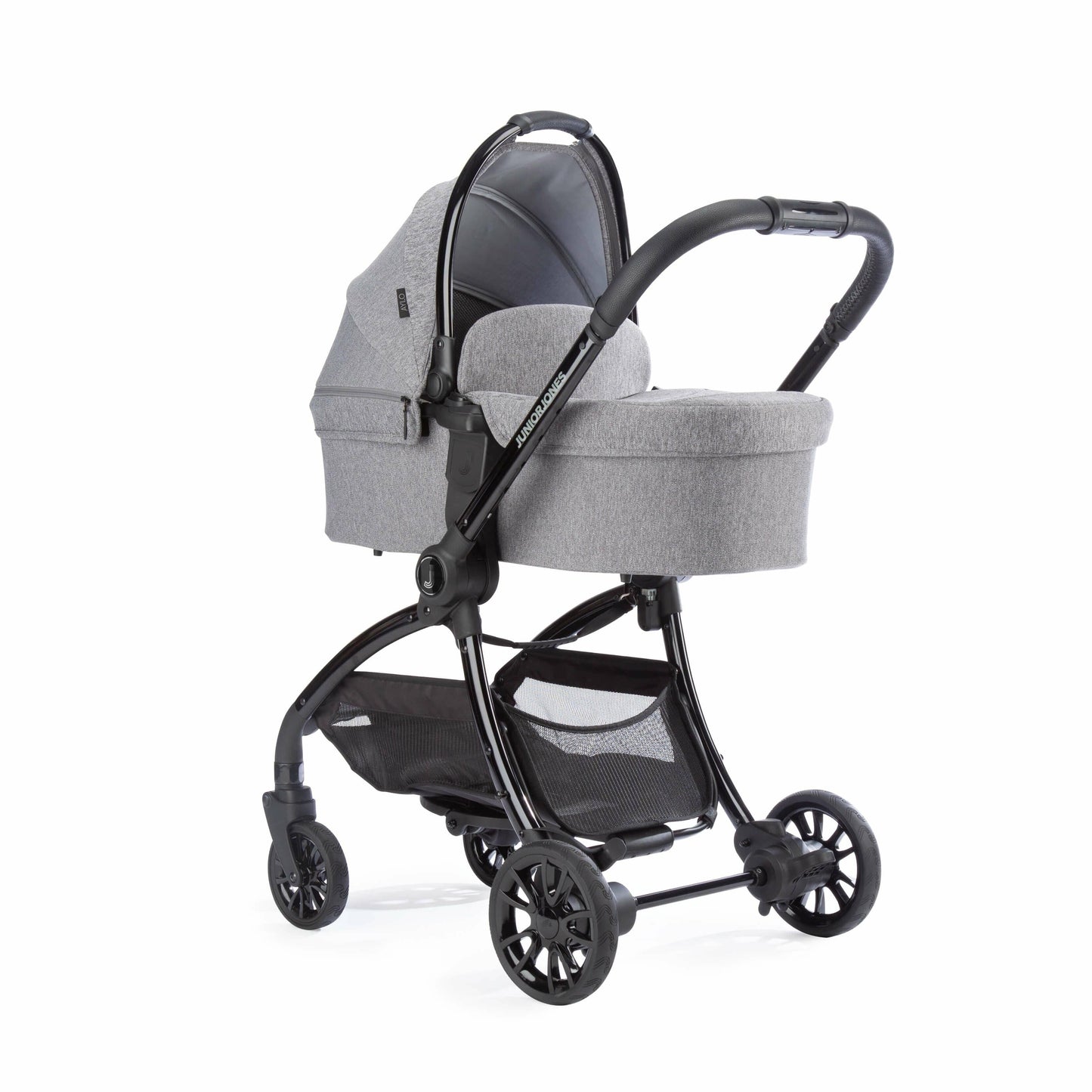 Junior Jones Aylo Grey Marl - 11 Piece Luxury Stroller Bundle Junior Jones