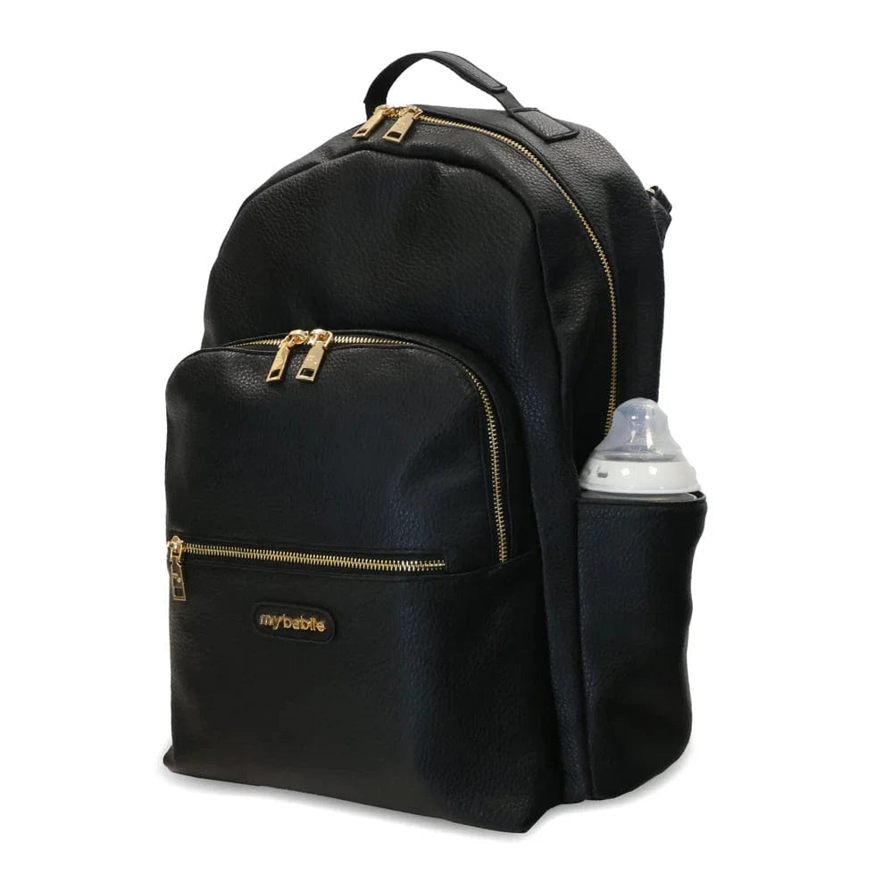 My Babiie Backpack Pro Changing Bag - Black & Gold General My Babiie