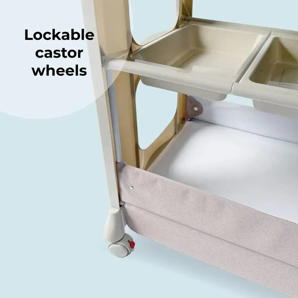 My Babiie Changing Station - Herringbone My Babiie