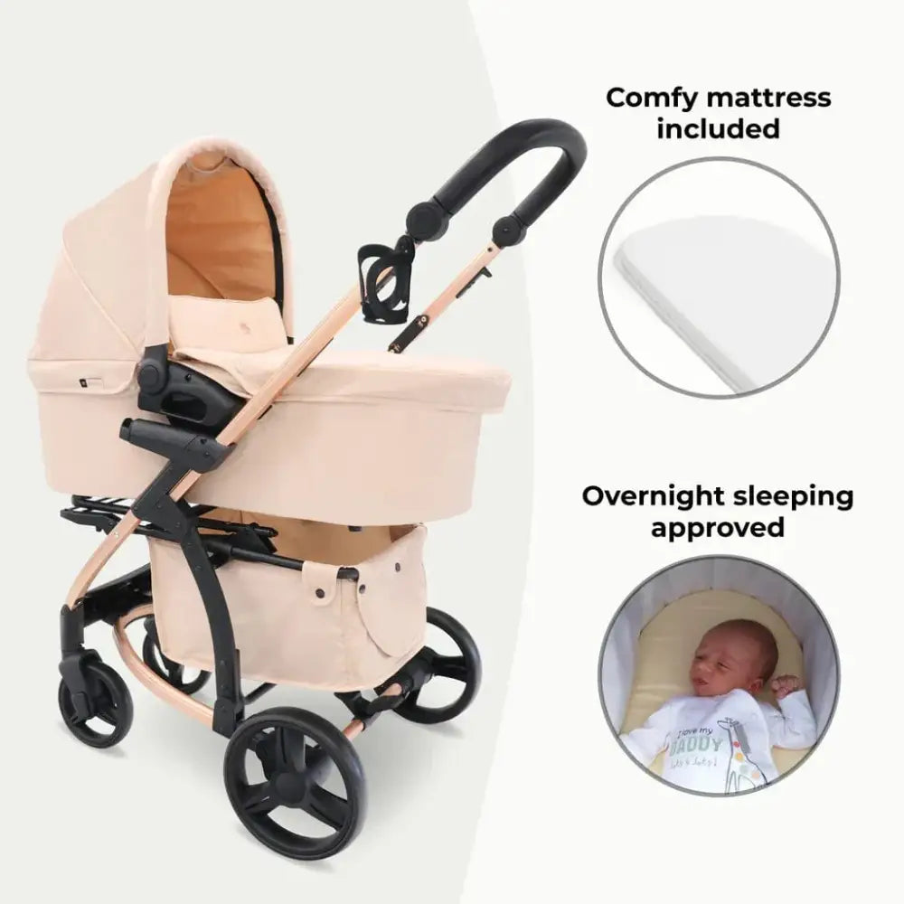 My Babiie MB200i Travel System - Blush General My Babiie