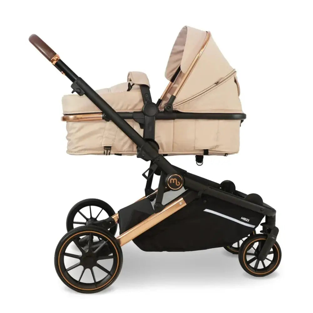 My Babiie MB33 Tandem Single to Double Pram - Giraffe Print My Babiie