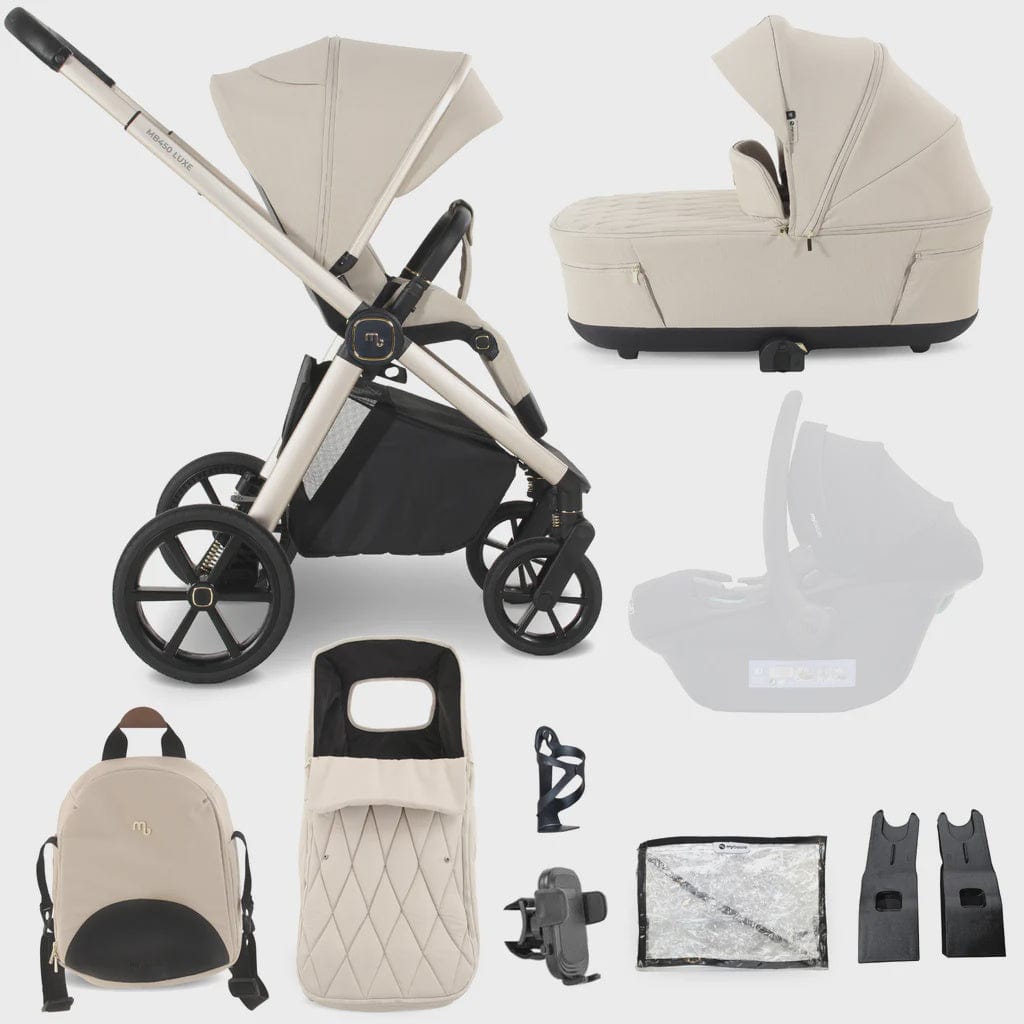 My Babiie MB450 Luxe 2-in-1 Travel System – Feather My Babiie