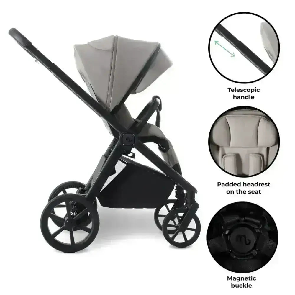 My Babiie My Babiie MB450 Luxe 2-in-1 Travel System – Mink