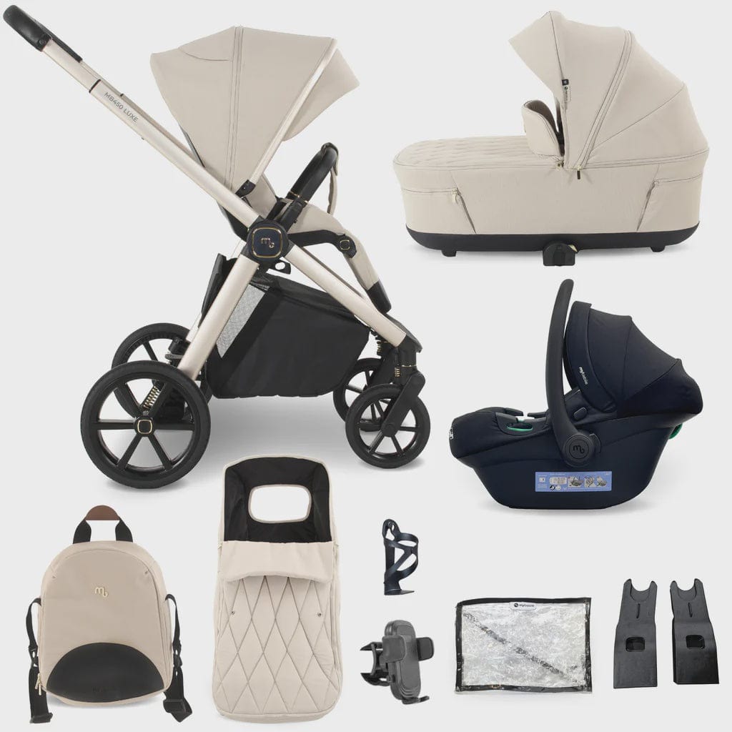 My Babiie MB450 Luxe 3-in-1 Travel System – Feather My Babiie