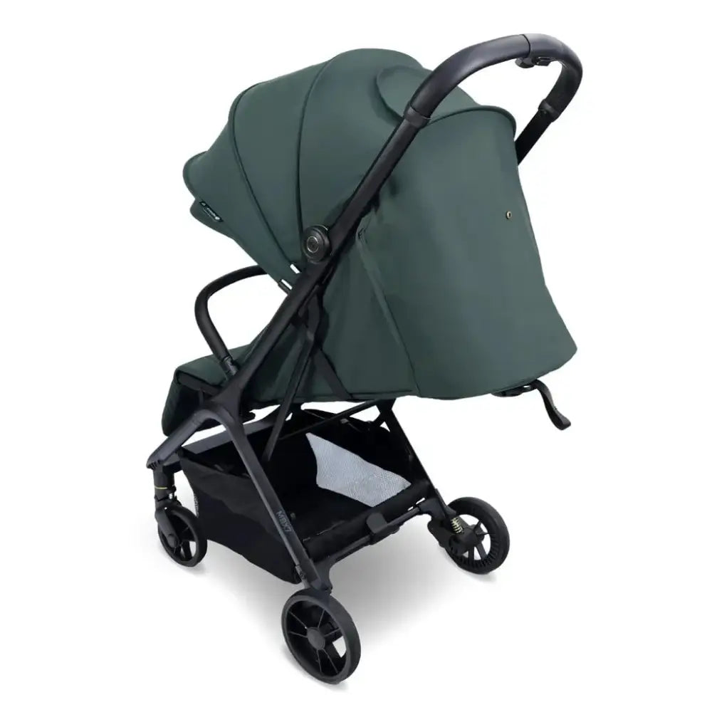 My Babiie MBx7 Plus Auto Fold Stroller - Green My Babiie