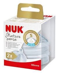 Nuk Nature Sense Teats - Small Teat 0-6m nuk