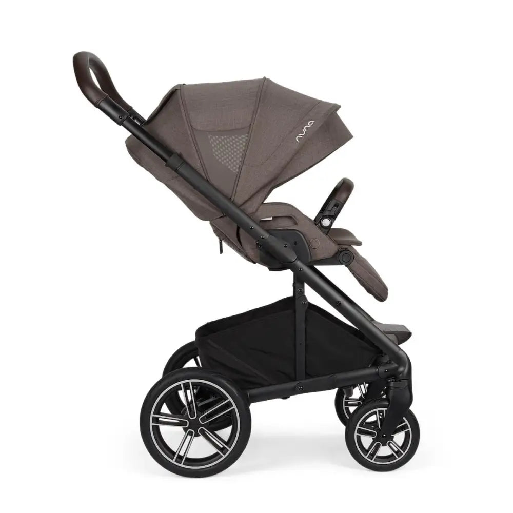 Nuna MIXX NEXT Travel System with Carrycot ARRA Flex & BASE Curv – Chestnut