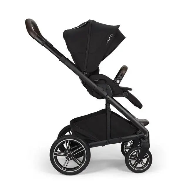 Nuna MIXX NEXT Travel System with Carrycot ARRA Flex & BASE Curv – Caviar