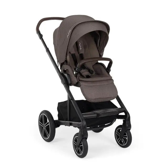 Nuna MIXX NEXT Travel System with Carrycot ARRA Flex & BASE Curv – Chestnut