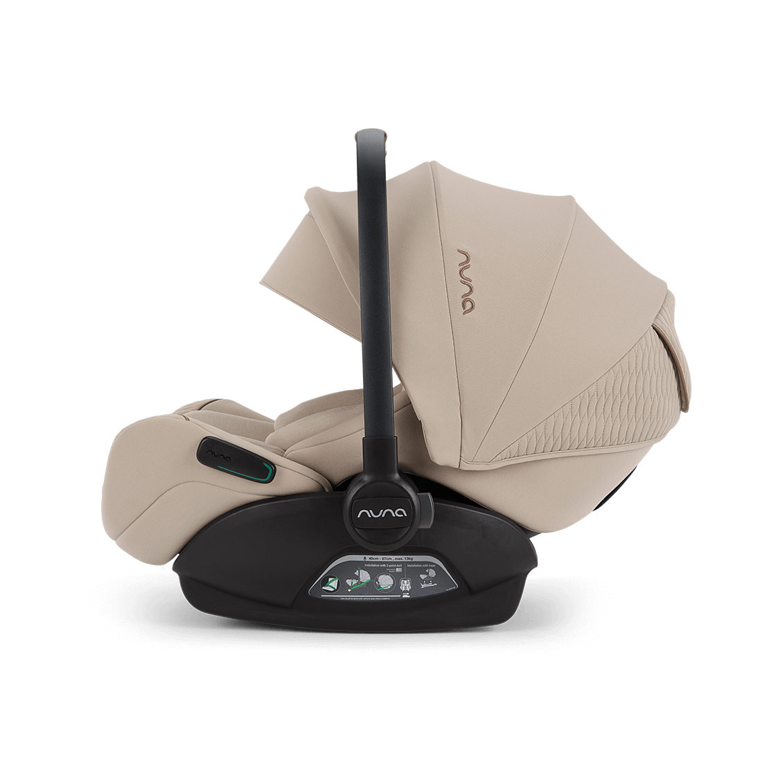 Nuna ARRA Flex Car Seat Cosmopolitan | Flat Recline i-Size Baby Seat (0–13kg)