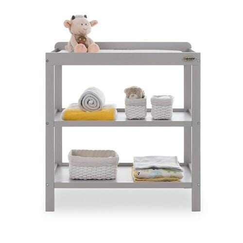 Obaby Open Changing Unit - Warm Grey Obaby