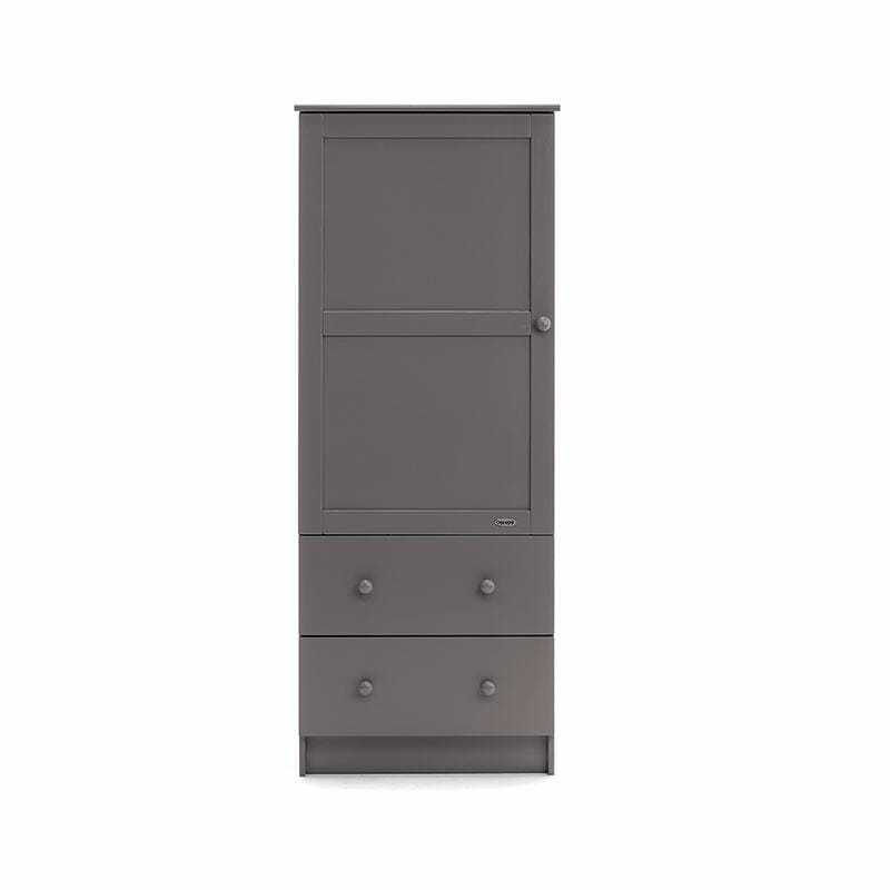 OBaby Taupe Grey Single Nursery Wardrobe Obaby