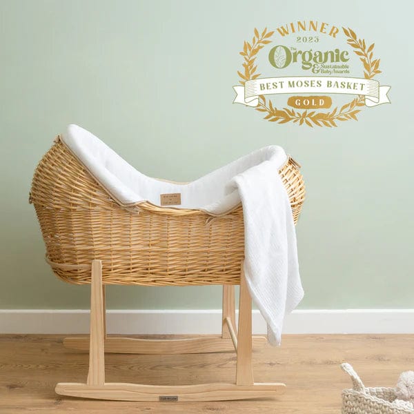 Organic Noah Pod White - Clair De Lune Organics Range Clair De Lune