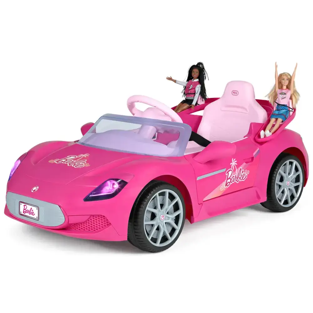 Peg Perego Barbie RC Remote-Controlled Ride-On Car Peg Perego