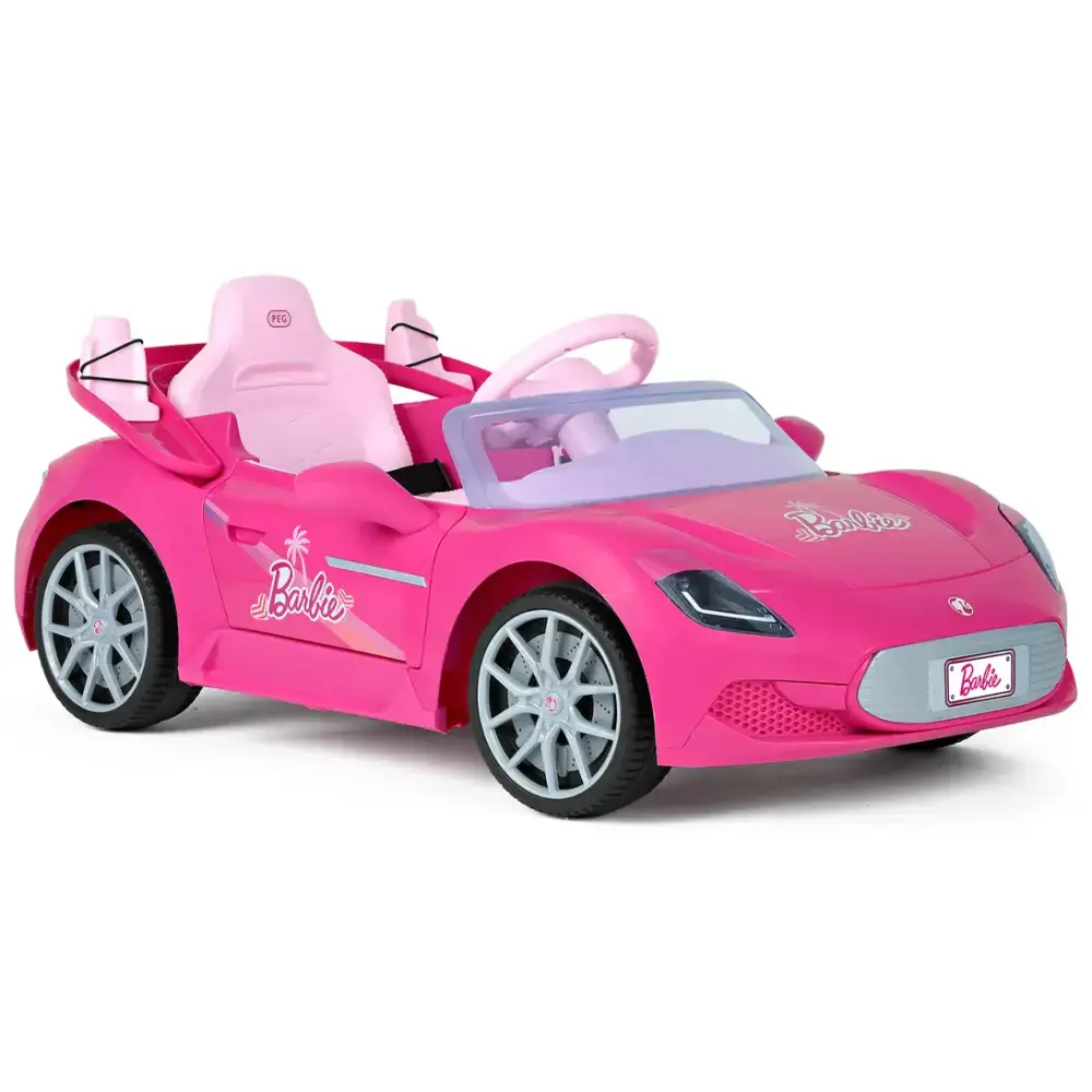 Peg Perego Barbie RC Remote-Controlled Ride-On Car Peg Perego