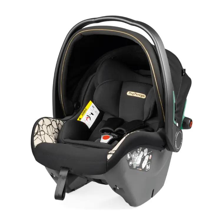 Peg Perego Primo Viaggio Lounge Reclining I-Size Car Seat - Graphic Gold Peg Perego