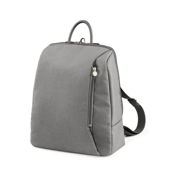 Peg Perego Veloce Elite Town Country Travel System i-Size Highchair Bundle - Mercury Peg Perego Choose Back Pack Changing Bag Tahiti