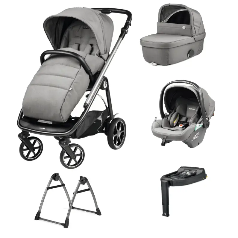 Peg Perego Veloce Lite Travel System 360 Twist i-Size Bundle - Mercury Peg Perego