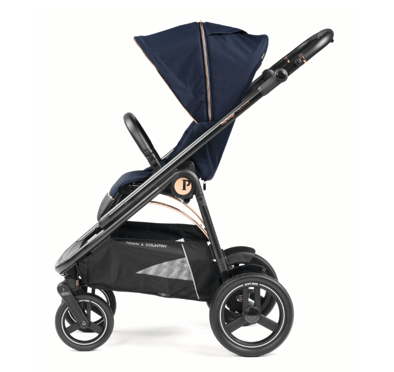 Peg Perego Veloce Lite Town Country Travel System i-Size 360 Bundle - Blue Shine Peg Perego