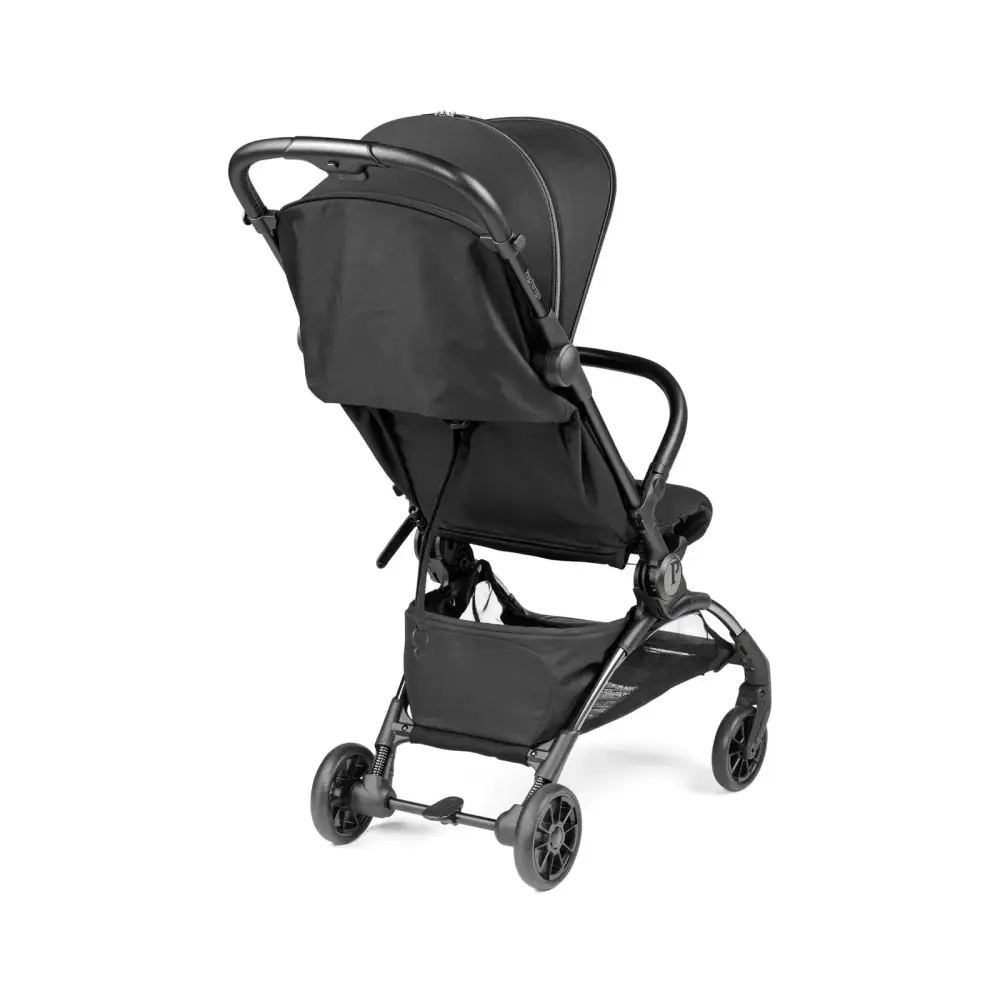 Peg Perego Volo Cabin Stroller True Black with Travel Bag Peg Perego