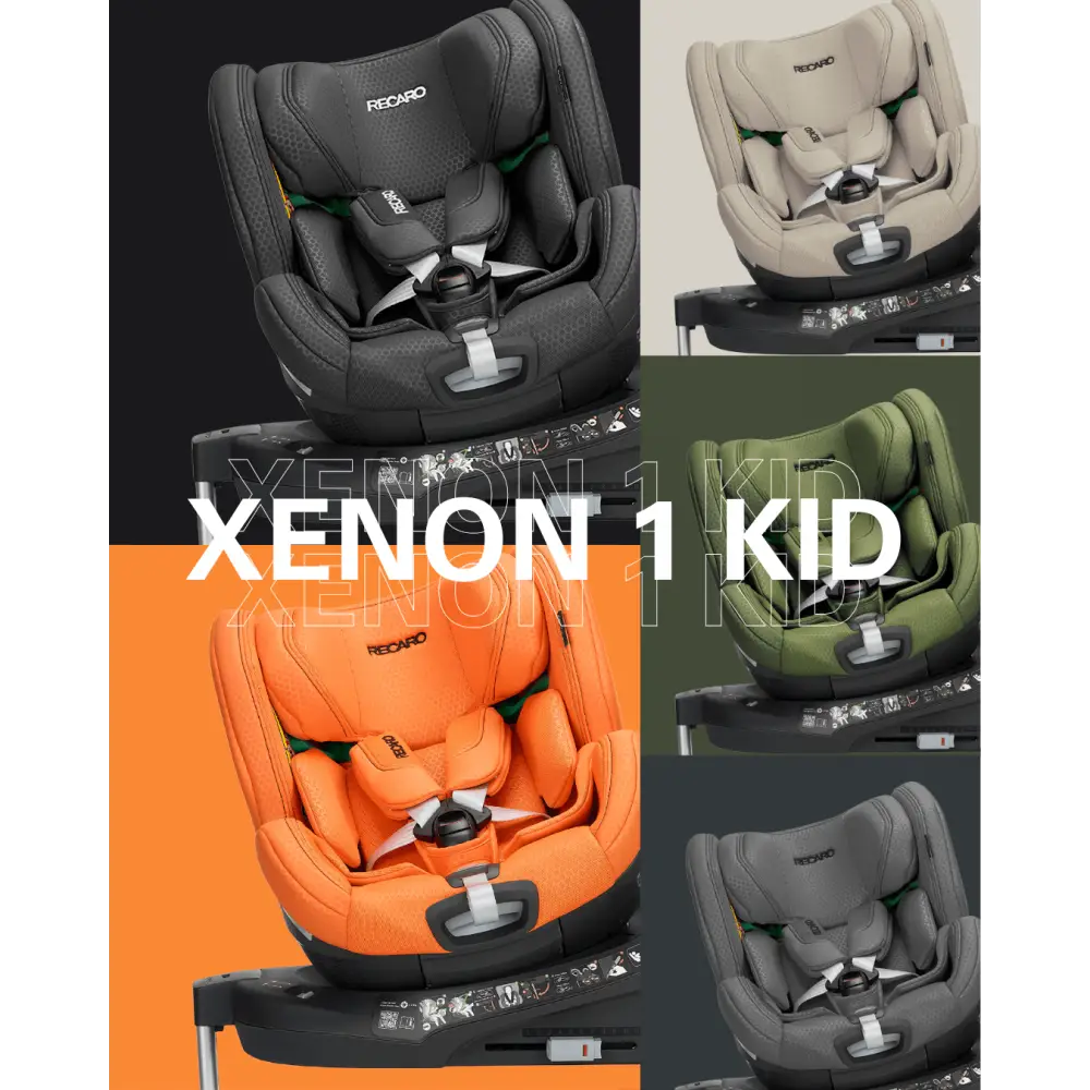 Recaro Xenon 1 Kid Baby Car Seat (61-125cm) - Epic Green General Recaro