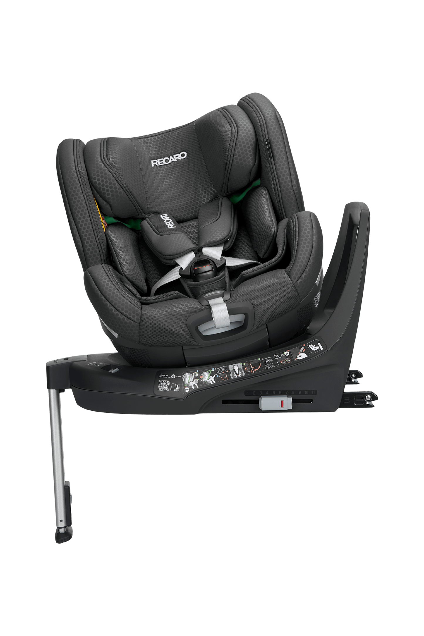 Recaro Xenon 1 Kid Baby Car Seat (61-125cm) - Fresh Black General Recaro
