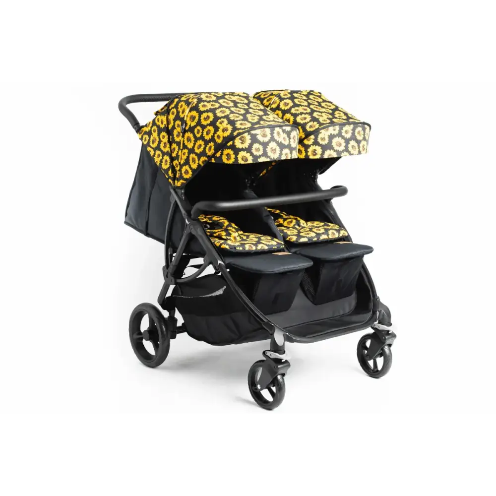 Roma Gemini Double Stroller - Sunflower Roma Prams