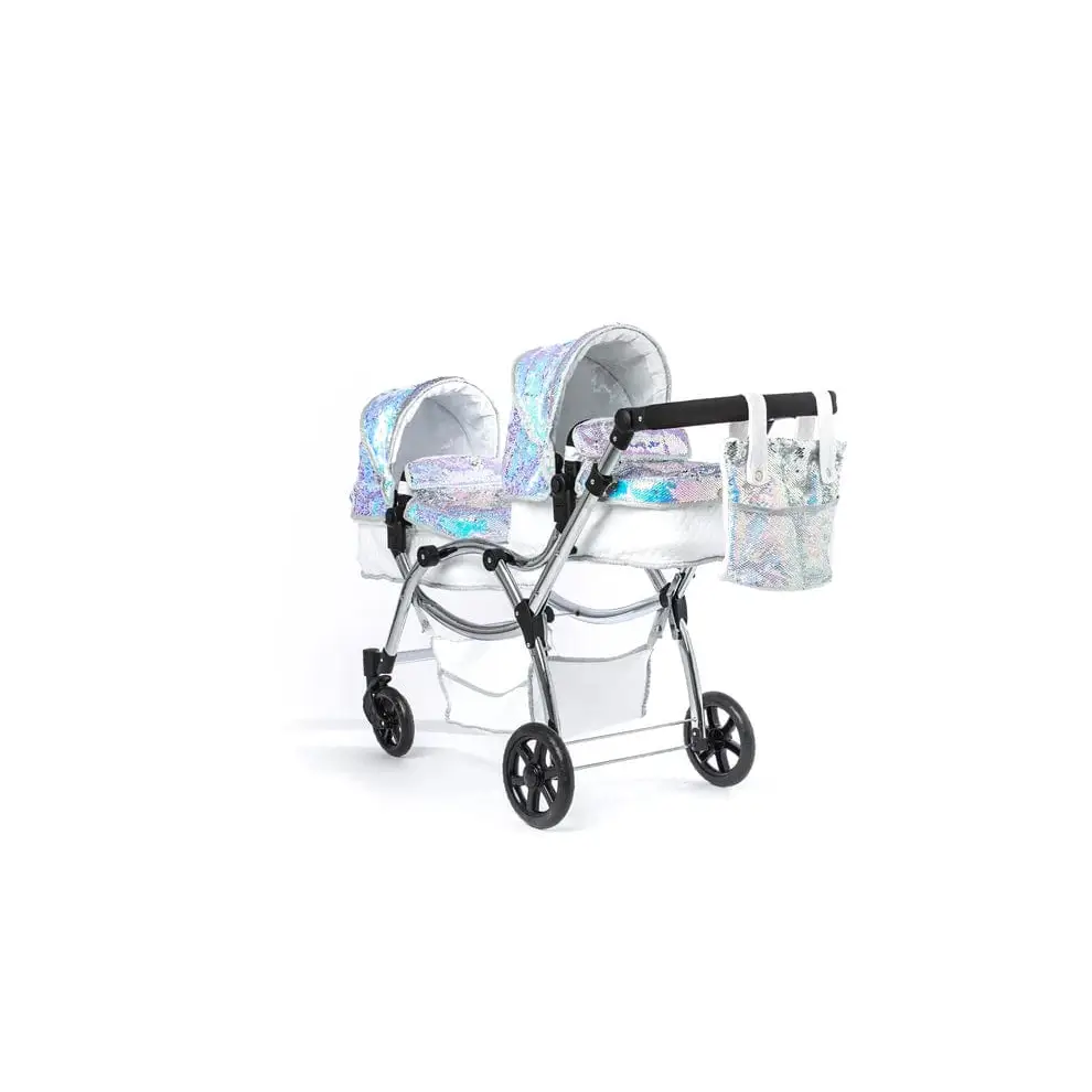 Roma Mermaid Twin Dolls Pram 3-14 Years - Amy Child's Collection of Dolls Prams Roma